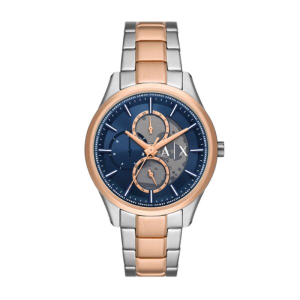 Authentic A|X ARMANI EXCHANGE Men 42 mm SS IP Rose Gold Quartz Elegant Wristwatch  - A|X ARMANI EXCHANGE