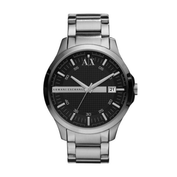 Authentic A|X ARMANI EXCHANGE Men 46 mm SS IP Gun Quartz Elegant Wristwatch  - A|X ARMANI EXCHANGE