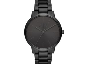 Authentic A|X ARMANI EXCHANGE Men 42 mm SS IP Black Quartz Elegant Wristwatch  – A|X ARMANI EXCHANGE