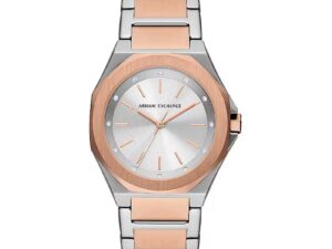 Authentic A|X ARMANI EXCHANGE Women 34 mm SS IP Rose Gold Quartz Elegant Wristwatch  – A|X ARMANI EXCHANGE