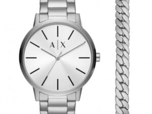 Authentic A|X ARMANI EXCHANGE Men 42 mm Stainless Steel Quartz Elegant Orologio da polso / Bracciale  – A|X ARMANI EXCHANGE