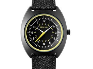 Authentic BERGSON Men Stainless Steel Quartz Designer Watch  – BERGSON