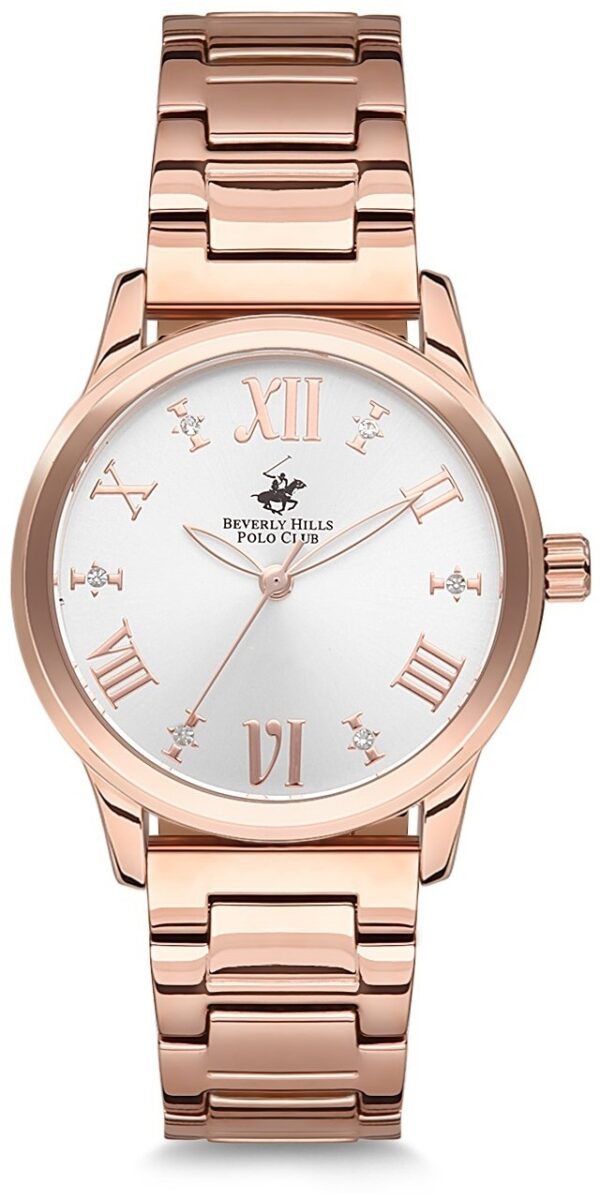 Authentic BEVERLY HILLS POLO CLUB Women 40 mm Quartz Analog Elegant Ring  - BEVERLY HILLS POLO CLUB