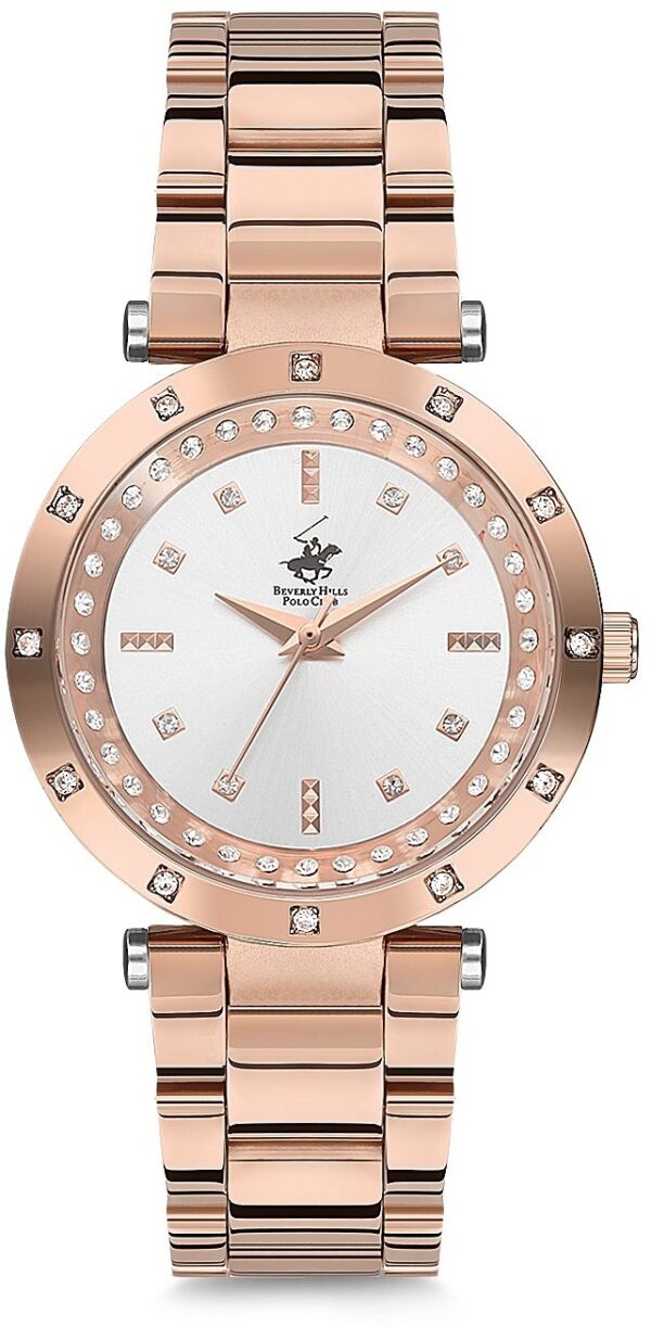 Authentic BEVERLY HILLS POLO CLUB Women 27 mm Quartz Analog Top-Quality Ring  - BEVERLY HILLS POLO CLUB