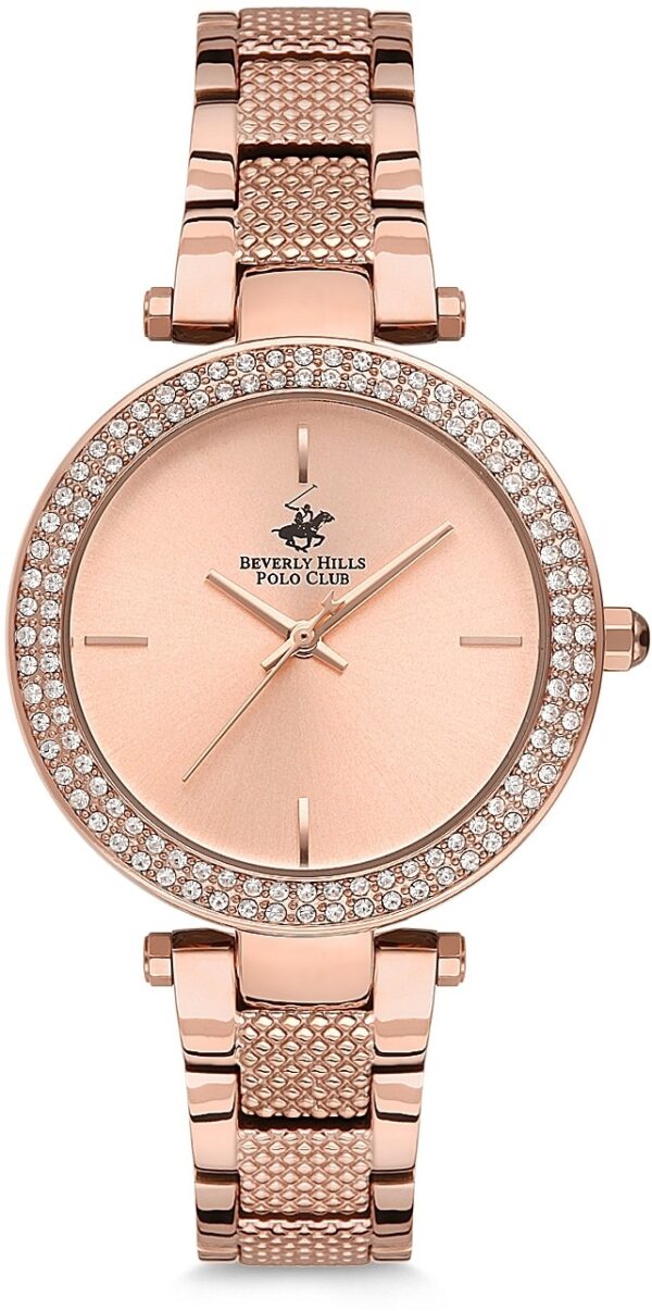 Authentic BEVERLY HILLS POLO CLUB Women 27 mm Quartz Analog Exclusive Ring  - BEVERLY HILLS POLO CLUB