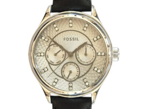 Authentic FOSSIL Women 36 mm Stainless Steel Quartz Designer Wristwatch  – FOSSIL