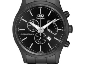 Authentic Q&Q Men 42 mm Metal Quartz Designer Wristwatch  – Q&Q FASHION