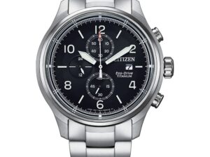 Authentic CITIZEN Men 44 mm Titanium Eco Drive Top-Quality Wristwatch  – Sapphire Glass – CITIZEN