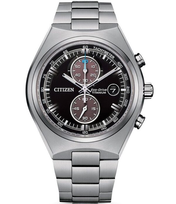 Authentic CITIZEN Men 43 mm Titanium Eco Drive Exclusive Wristwatch  - Sapphire Glass - CITIZEN