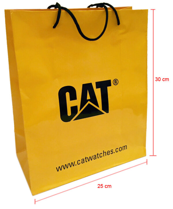 Authentic PoS MATERIAL Designer Watch  - CAT shopper Large 10 pcs. pack