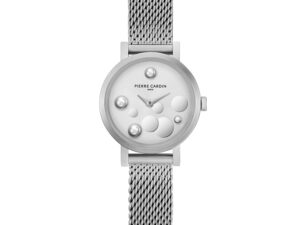 Authentic PIERRE CARDIN Women Stainless Steel Quartz Designer Watch  – PIERRE CARDIN