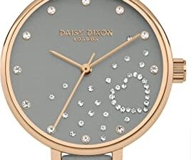 Authentic DAISY DIXON Women 35 mm SS IP Gold Quartz Designer Wristwatch  – DAISY DIXON