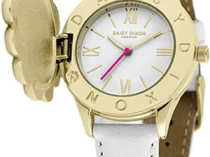 Authentic DAISY DIXON Women 35 mm SS IP Gold Quartz Designer Wristwatch  – DAISY DIXON