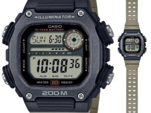 Authentic CASIO COLLECTION & VINTAGE Men 50 mm Resin Quartz Designer Wristwatch  – CASIO SPORT