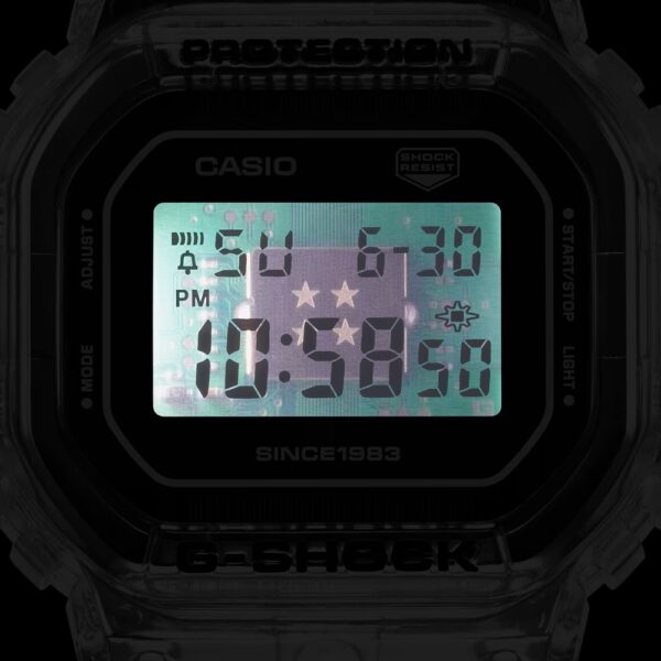 Authentic CASIO G-SHOCK Men 43 mm SS & Resin Quartz Elegant Wristwatch  - CASIO G-SHOCK - Image 4