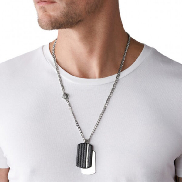 Authentic DIESEL  Men Designer Necklace  - DIESEL - Image 3