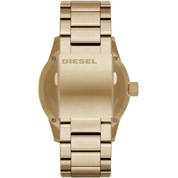 Authentic DIESEL Men 53 mm SS IP Gold Quartz Elegant Wristwatch  - DIESEL - Image 3