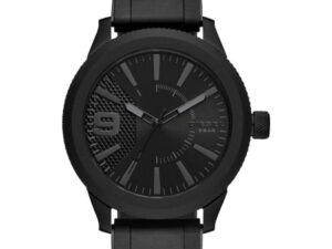 Authentic DIESEL Men 50 mm SS IP Black Quartz Elegant Wristwatch  – DIESEL