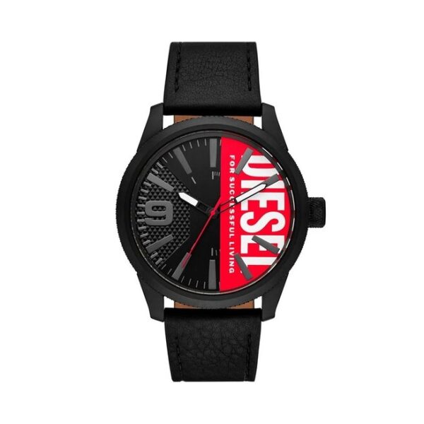 Authentic DIESEL Men 46 mm SS IP Black Quartz Elegant Wristwatch  - DIESEL