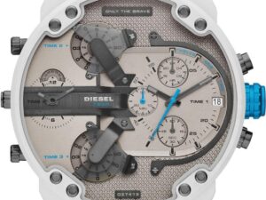 Authentic DIESEL Men 57 mm Stainless Steel Quartz Exclusive Wristwatch  – DIESEL