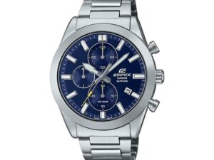 Authentic CASIO EDIFICE Men 41 mm Stainless Steel Quartz Elegant Wristwatch  – Sapphire Glass – CASIO EDIFICE