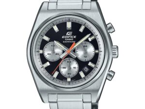 Authentic CASIO EDIFICE Men 40 mm Stainless Steel Quartz Designer Wristwatch  – CASIO EDIFICE