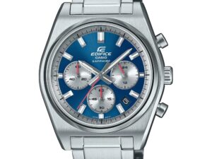 Authentic CASIO EDIFICE Men 40 mm Stainless Steel Quartz Designer Wristwatch  – CASIO EDIFICE