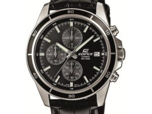 Authentic CASIO EDIFICE Men 44 mm Stainless Steel Quartz Designer Wristwatch  – CASIO EDIFICE