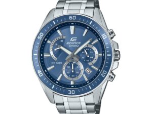 Authentic CASIO EDIFICE Men 47 mm Stainless Steel Quartz Designer Wristwatch  – CASIO EDIFICE