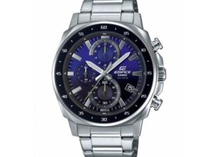 Authentic CASIO EDIFICE Men 44 mm Stainless Steel Quartz Designer Wristwatch  – CASIO EDIFICE