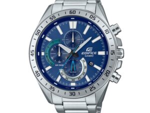 Authentic CASIO EDIFICE Men 50 mm Stainless Steel Quartz Designer Wristwatch  – CASIO EDIFICE