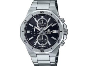 Authentic CASIO EDIFICE Men 44 mm Stainless Steel Quartz Designer Wristwatch  – CASIO EDIFICE