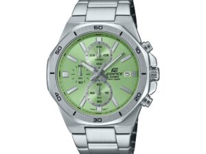 Authentic CASIO EDIFICE Men 44 mm Stainless Steel Quartz Designer Wristwatch  – CASIO EDIFICE