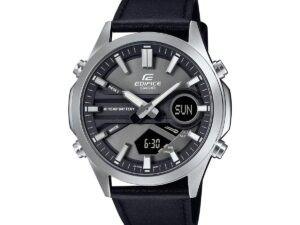 Authentic CASIO EDIFICE Men 45.5 mm Stainless Steel Quartz Designer Wristwatch  – CASIO EDIFICE