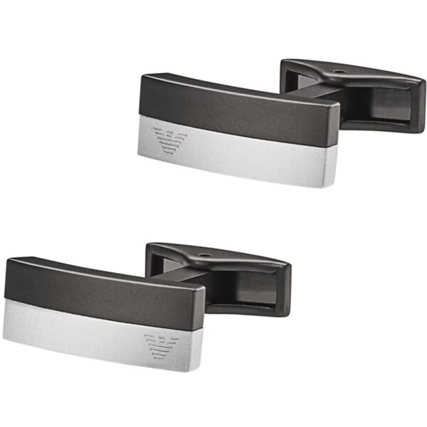 Authentic EMPORIO ARMANI  Men Designer Cufflinks  - EMPORIO ARMANI JEWEL