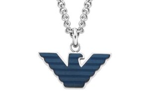 Authentic EMPORIO ARMANI  Men Designer Necklace  – EMPORIO ARMANI JEWELS