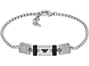 Authentic EMPORIO ARMANI  Men Designer Bracelet  – EMPORIO ARMANI JEWELS