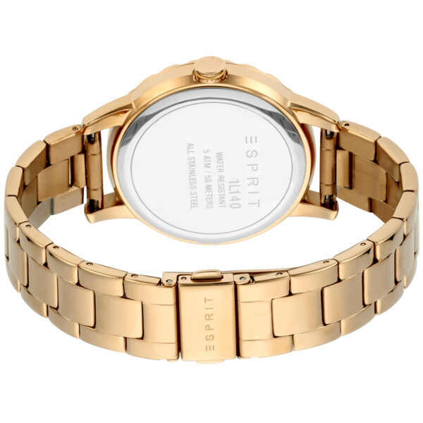 Authentic ESPRIT TIME Women Stainless Steel Quartz Elegant Watch  - ESPRIT TIME WATCHES - Image 3