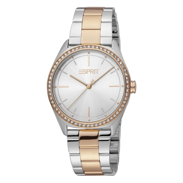 Authentic ESPRIT TIME Women Stainless Steel Quartz Designer Wristwatch  - ESPRIT