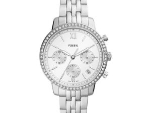 Authentic FOSSIL Women 36 mm Stainless Steel Quartz Elegant Wristwatch  – FOSSIL