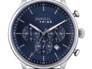 Authentic BREIL Men 42 mm Stainless Steel Quartz Designer Wristwatch  – BREIL TRIBE