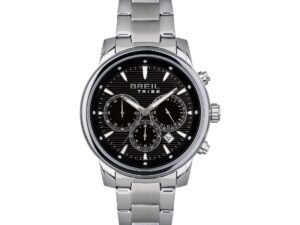 Authentic BREIL Men 43 mm Stainless Steel Quartz Analog Designer Wristwatch  – BREIL TRIBE