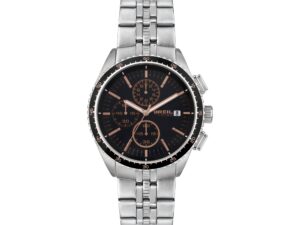 Authentic BREIL Men 43 mm Stainless Steel Quartz Designer Wristwatch  – BREIL TRIBE