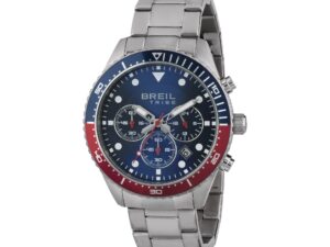 Authentic BREIL Men 42 mm Stainless Steel Quartz Designer Wristwatch  – BREIL TRIBE