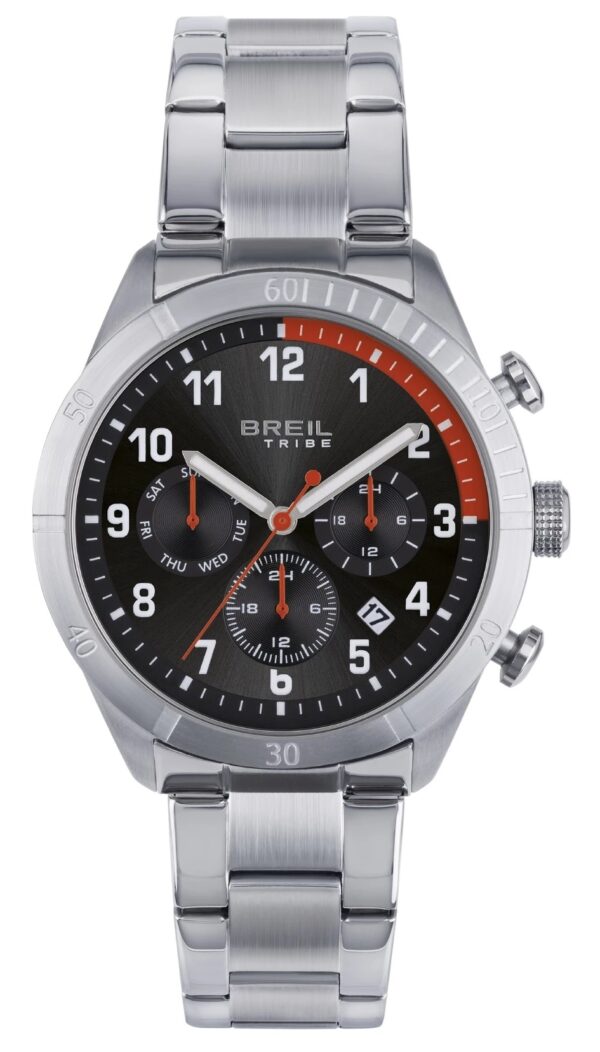 Authentic BREIL Men 41 mm Quartz Analog Designer Necklace  - BREIL TRIBE