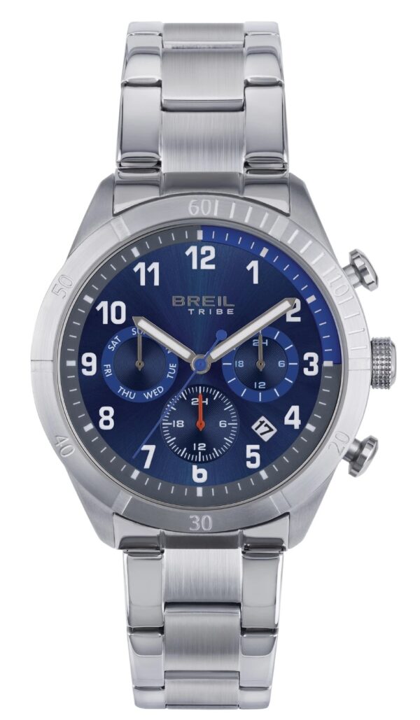 Authentic BREIL Men 41 mm Quartz Analog Designer Necklace  - BREIL TRIBE