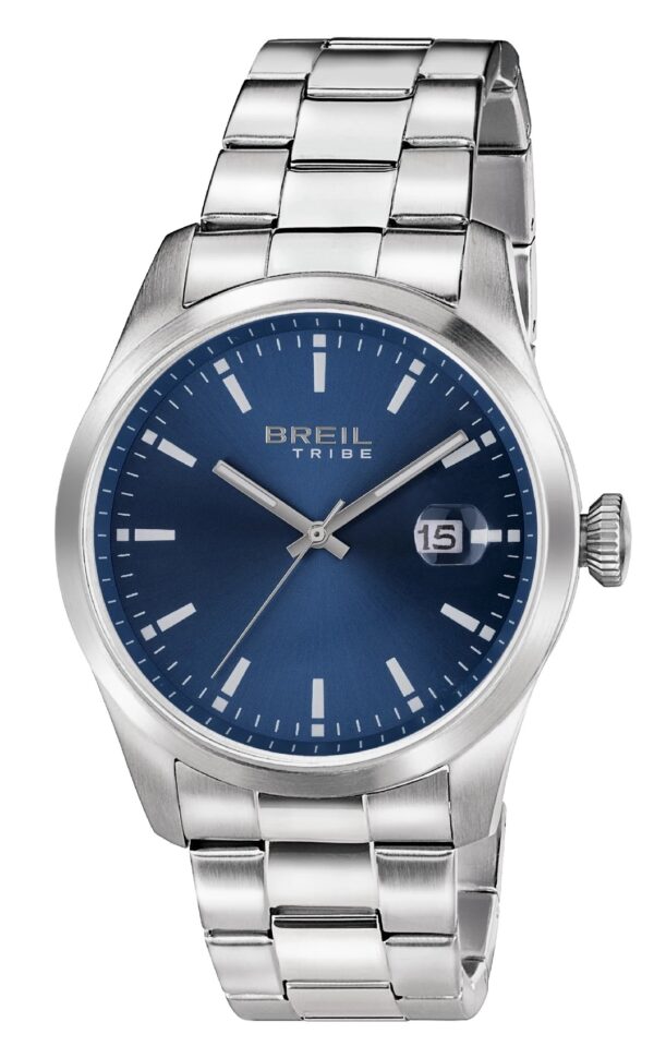 Authentic BREIL Men 42 mm Quartz Analog Designer Necklace  - BREIL TRIBE