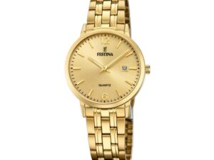 Authentic FESTINA Women 30 mm SS IP Gold Quartz Designer Wristwatch  – FESTINA WATCHES