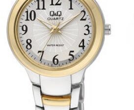 Authentic Q&Q Women 34 mm Metal Quartz Designer Wristwatch  – Q&Q FASHION