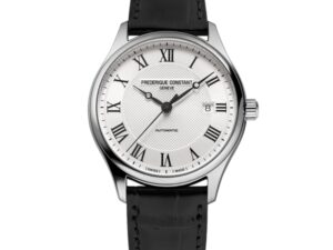 Authentic FREDERIQUE CONSTANT Men 40 mm Stainless Steel High-end Wristwatch  – Sapphire Glass – FREDERIQUE CONSTANT